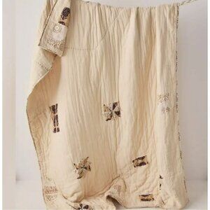 Free People $298 Cotton Boho Blanket NEW